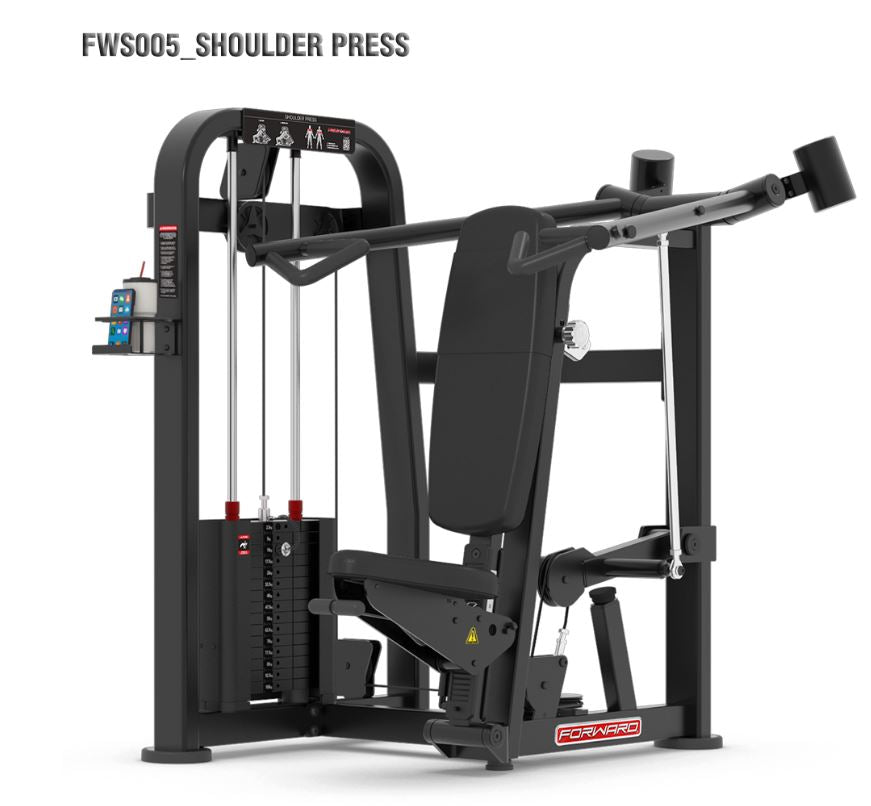 SHOULDER PRESS FWS-004 PIN LOADED.