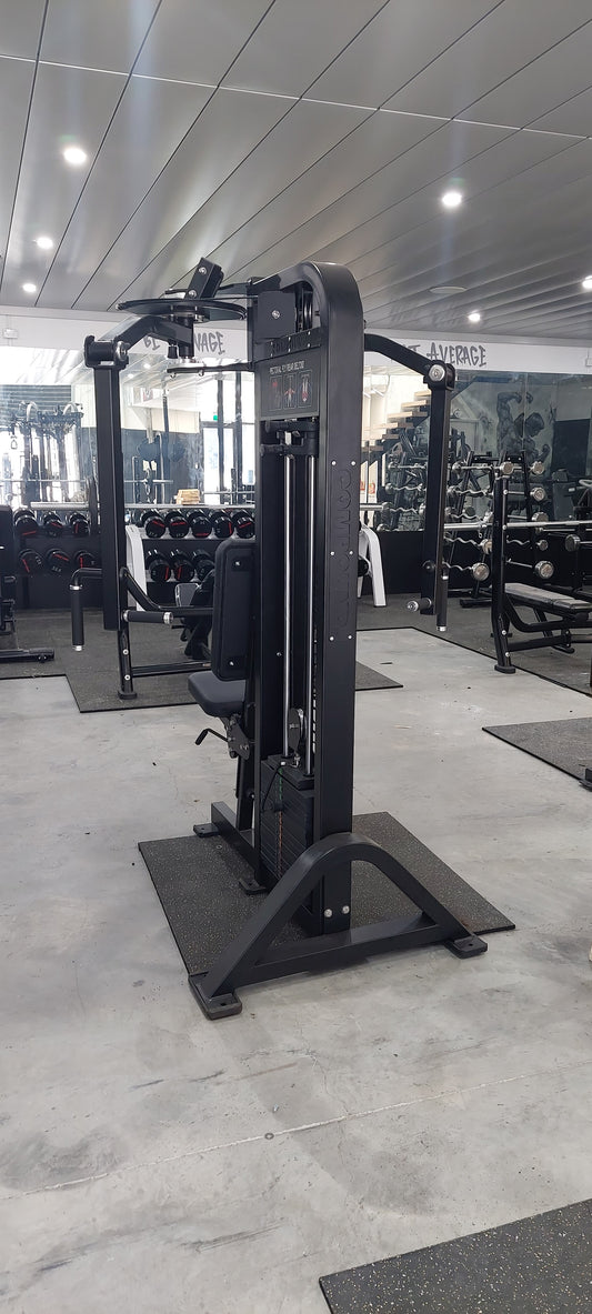 Pro-Line Pec Dec Rear Delt Pin Loaded Gym Machine