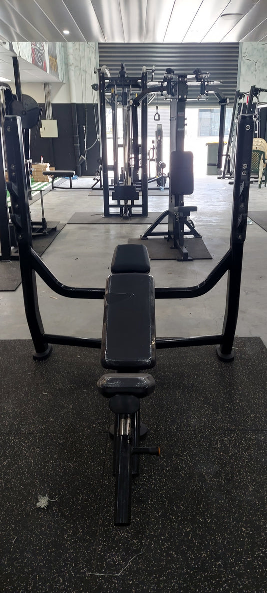Pro Line Full Commercial Olympic Incline Bench Press.