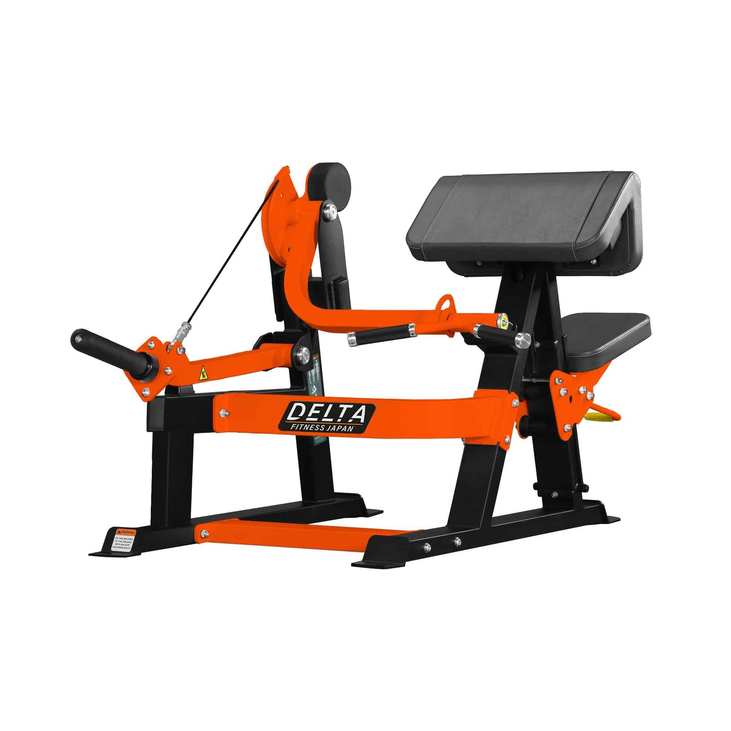 Delta Series Seated Preacher Arm Curl Plate Loaded Machine
