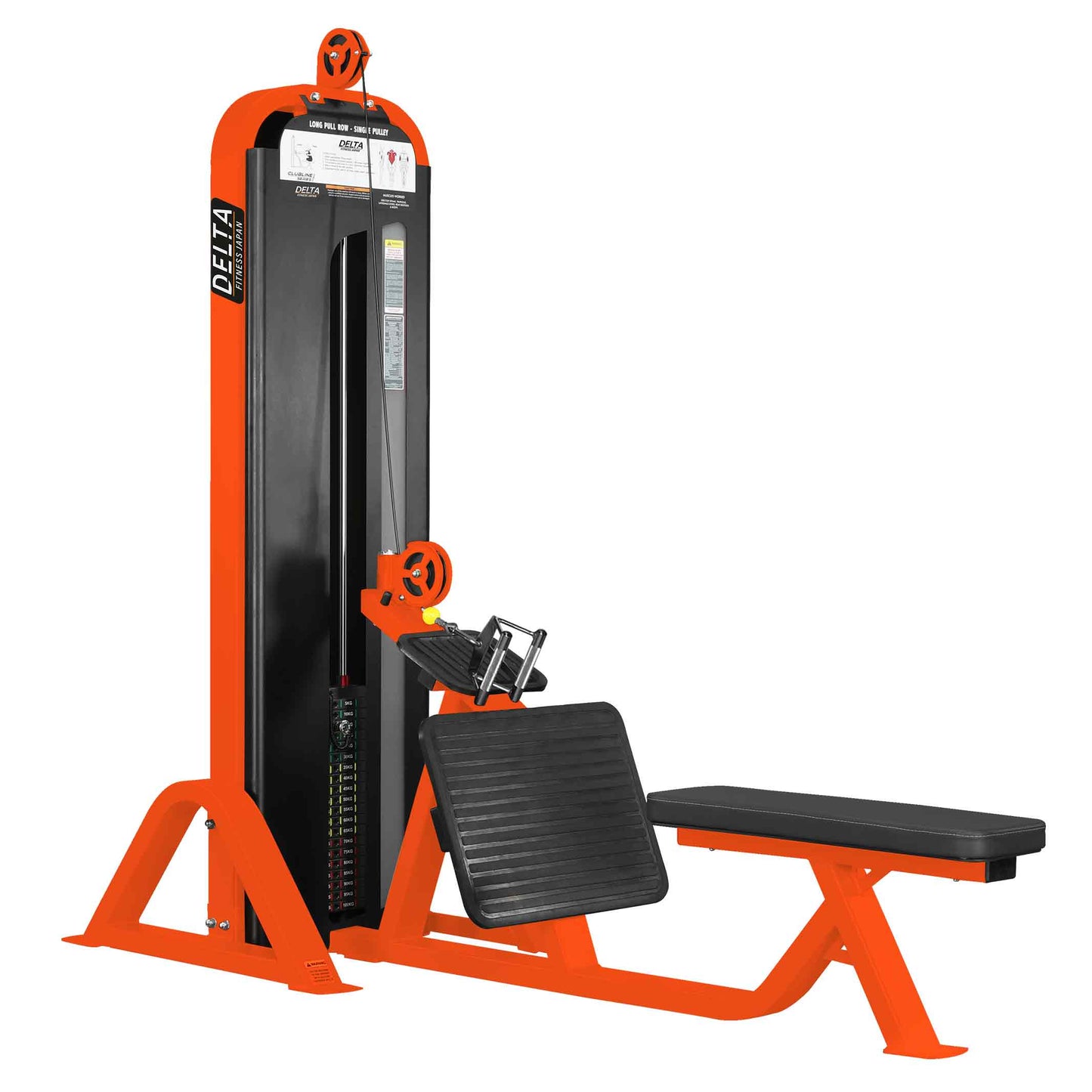 DELTA SERIES Seated Long Low Row Pin Loaded  Machine