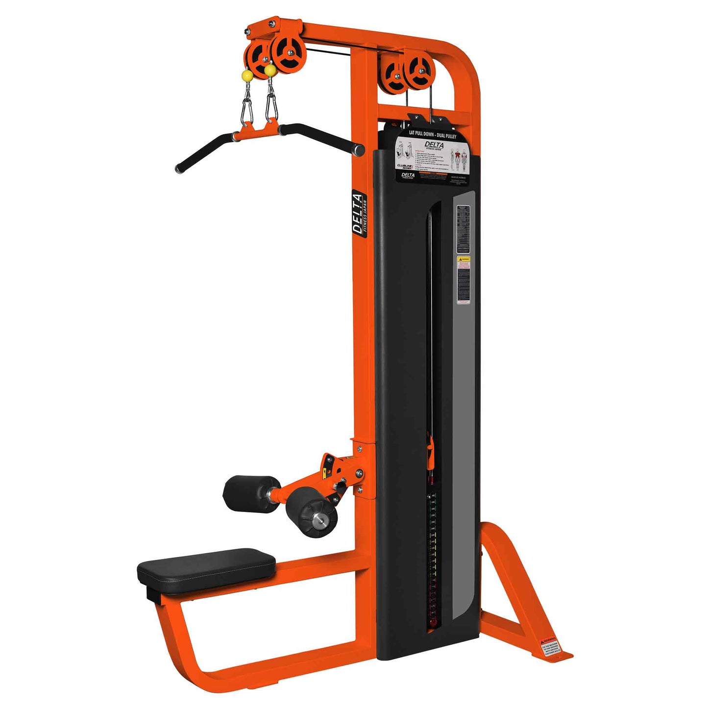 DELTA SERIES Dual Pulley Lat Pulldown  Pin Loaded Machine