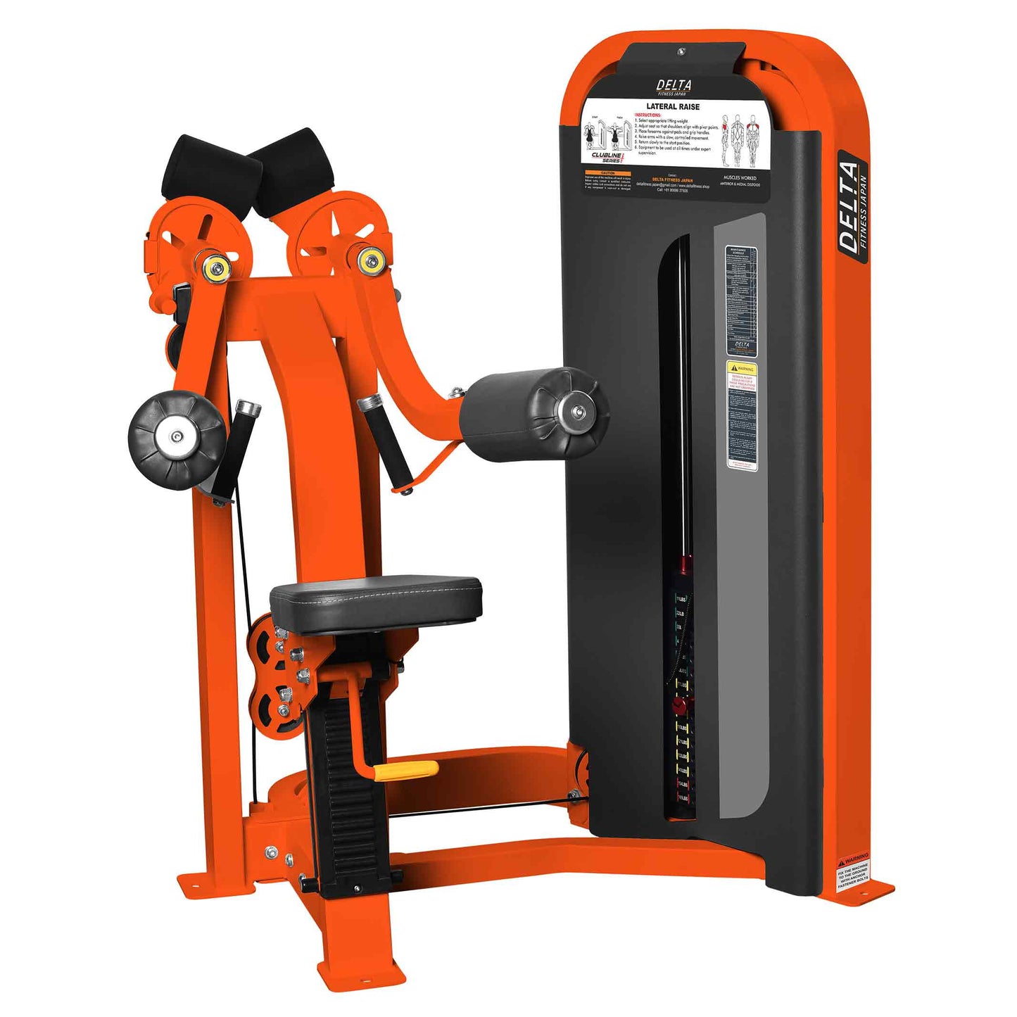 DELTA SERIES Seated Lateral Raise Pin Loaded