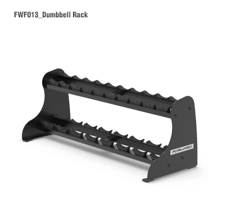 FWF-013 FORWARD 2 TIER DUMBBELL RACK 10 PAIR