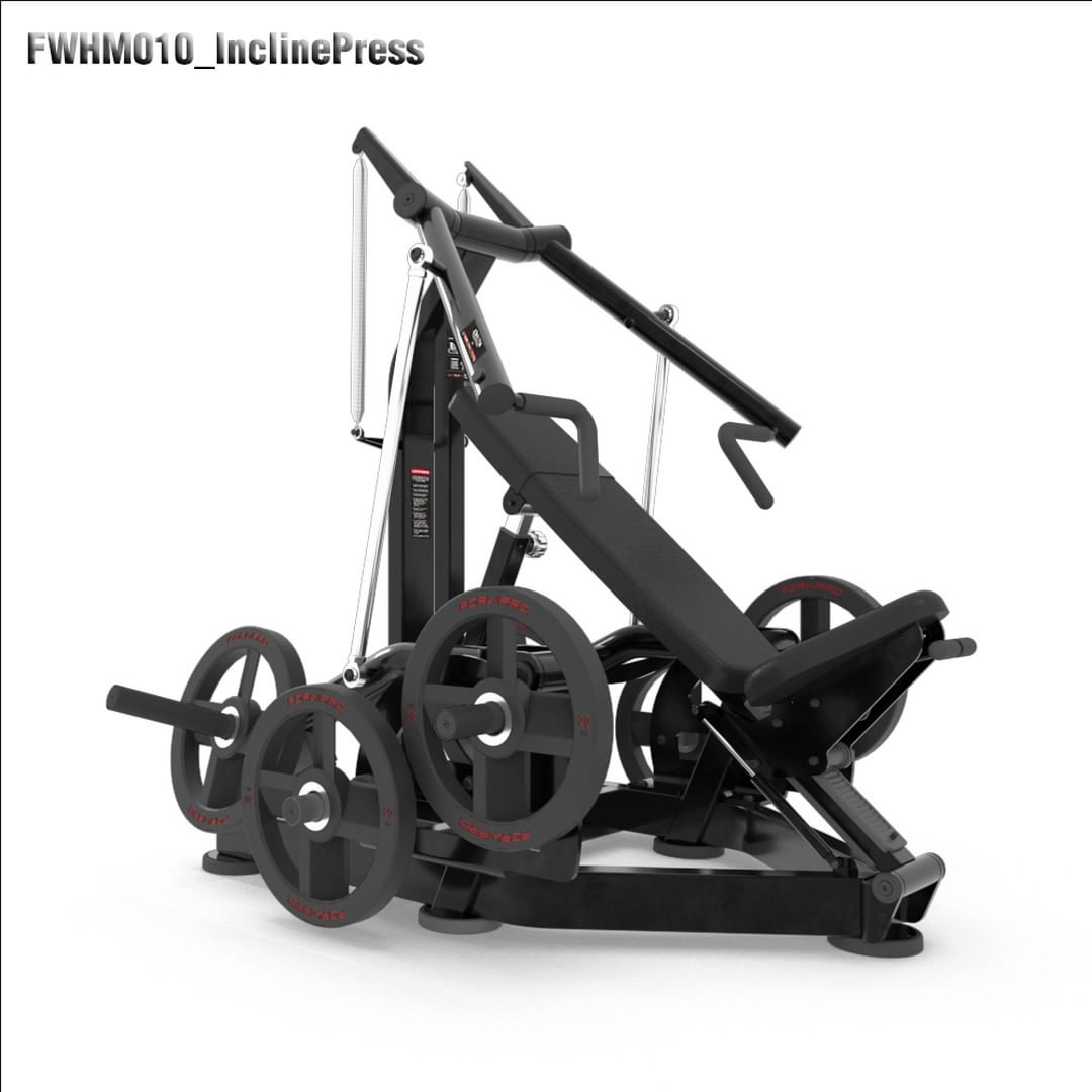 INCLINE CHEST PRESS FORWARD FWHM-010 PLATE LOADED