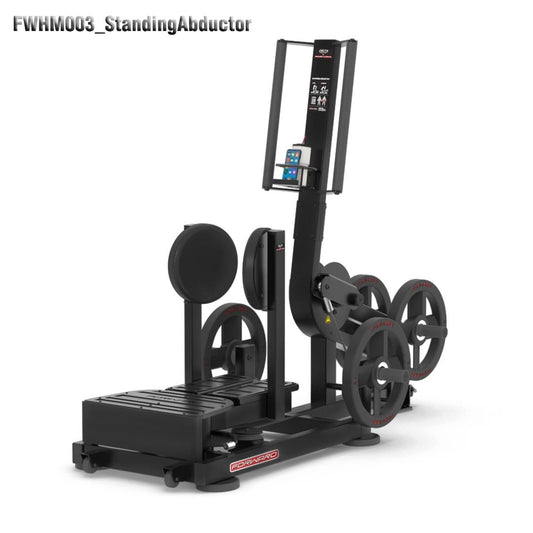 STANDING ABDUCTOR FORWARD FWHM-003 PLATE LOADED