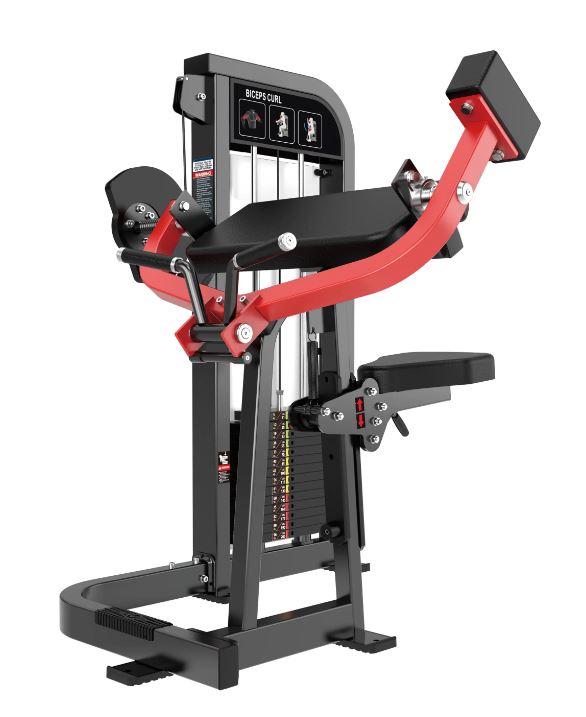 Pro-Line Seated Bicep Curl Pin Loaded Machine