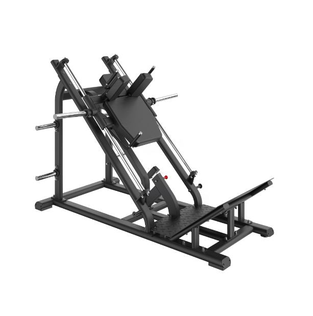LIFE TREK PLATINUM PB HACK SQUAT LINEAR BEARING MACHINE PLATE LOADED