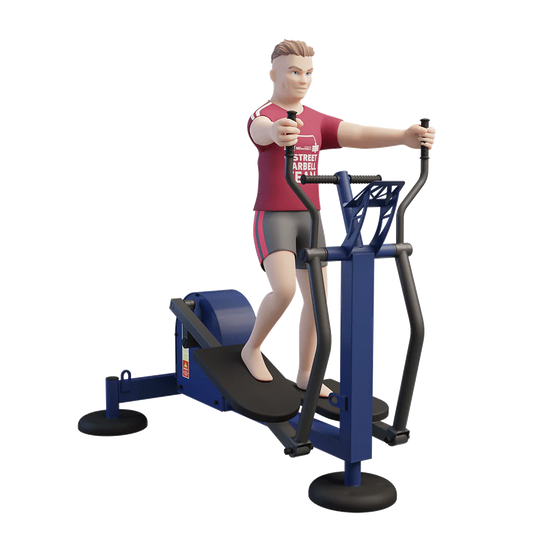 OUTDOOR PARK GYM CARIO EQUIPMENT STREETBARBELL MB 7.81 Elliptical Trainer