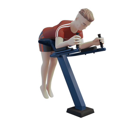 STREETBARBELL OUTDOOR PARK GYM MB 7.14 Inverse Hyperextension