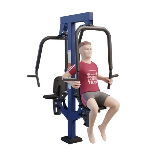 STREETBARBELL OUTDOOR PARK GYM MB 7.23 Chest Press