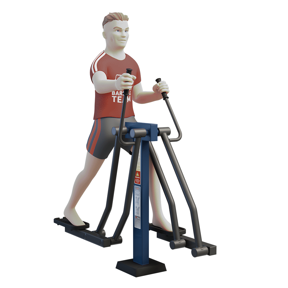 STREETBARBELL OUTDOOR PARK GYM MB 7.11 Ski Walker