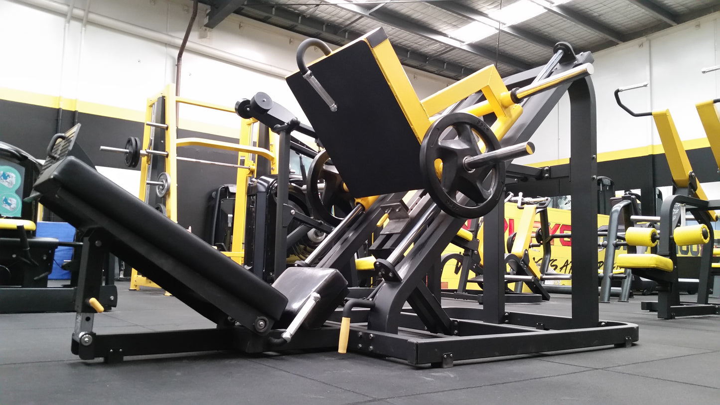 IC-6078 LINEAR LEG PRESS PLATE LOADED