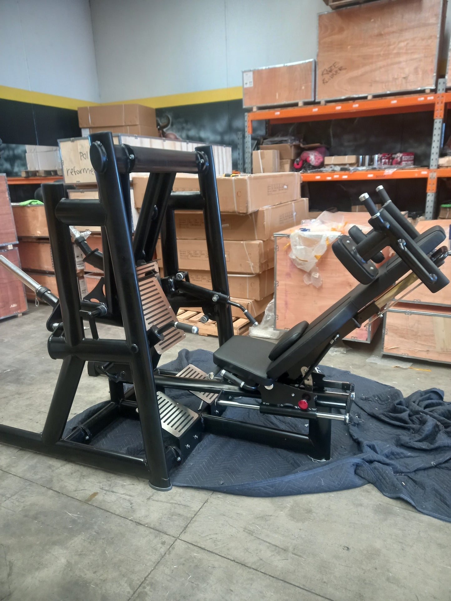 GYMCRAFT PREMIUM STRENGTH MULTI LATERAL LEG PRESS.