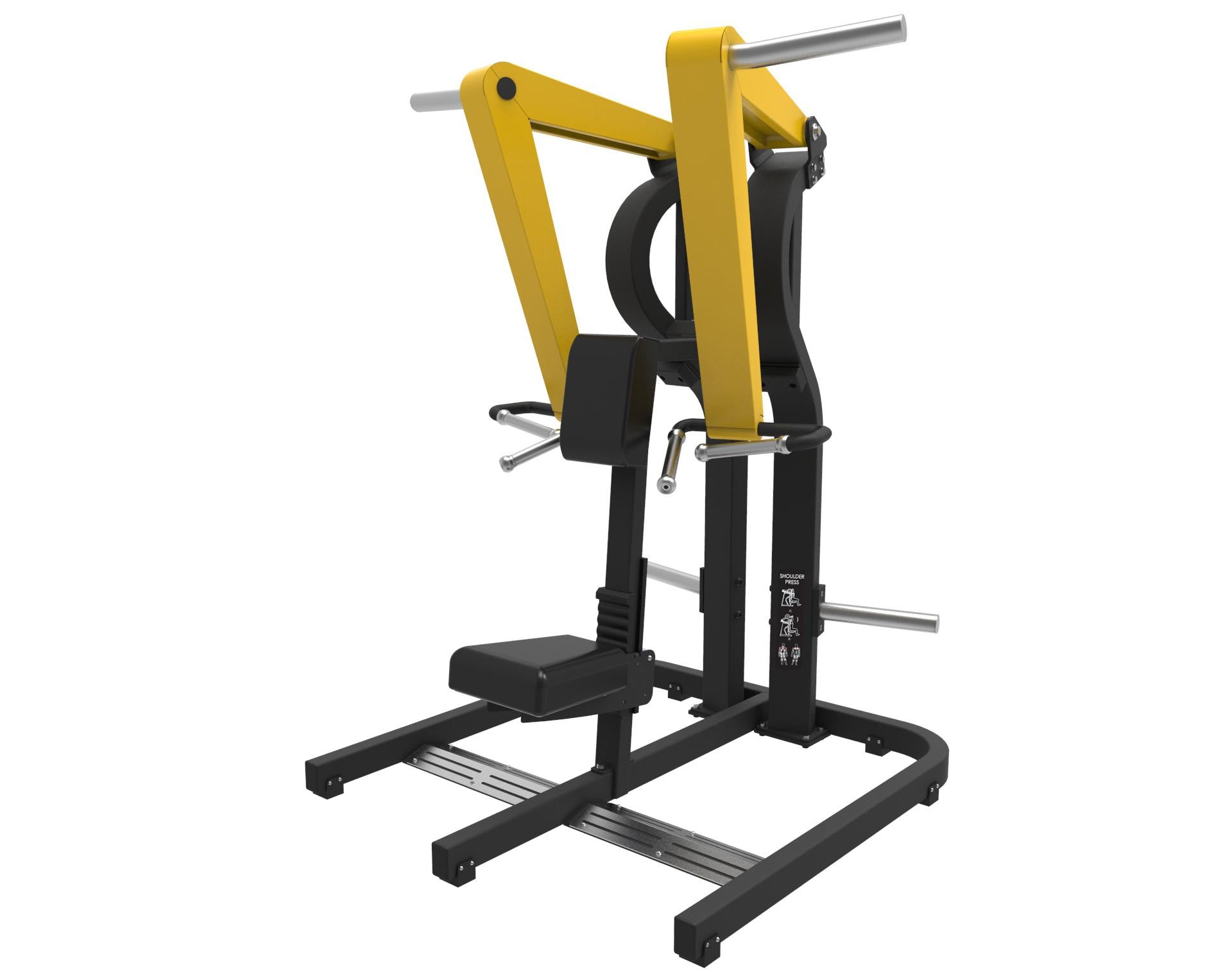IC-6065 Commercial Low Row Machine Plate Loaded A1 Fitness Supplies