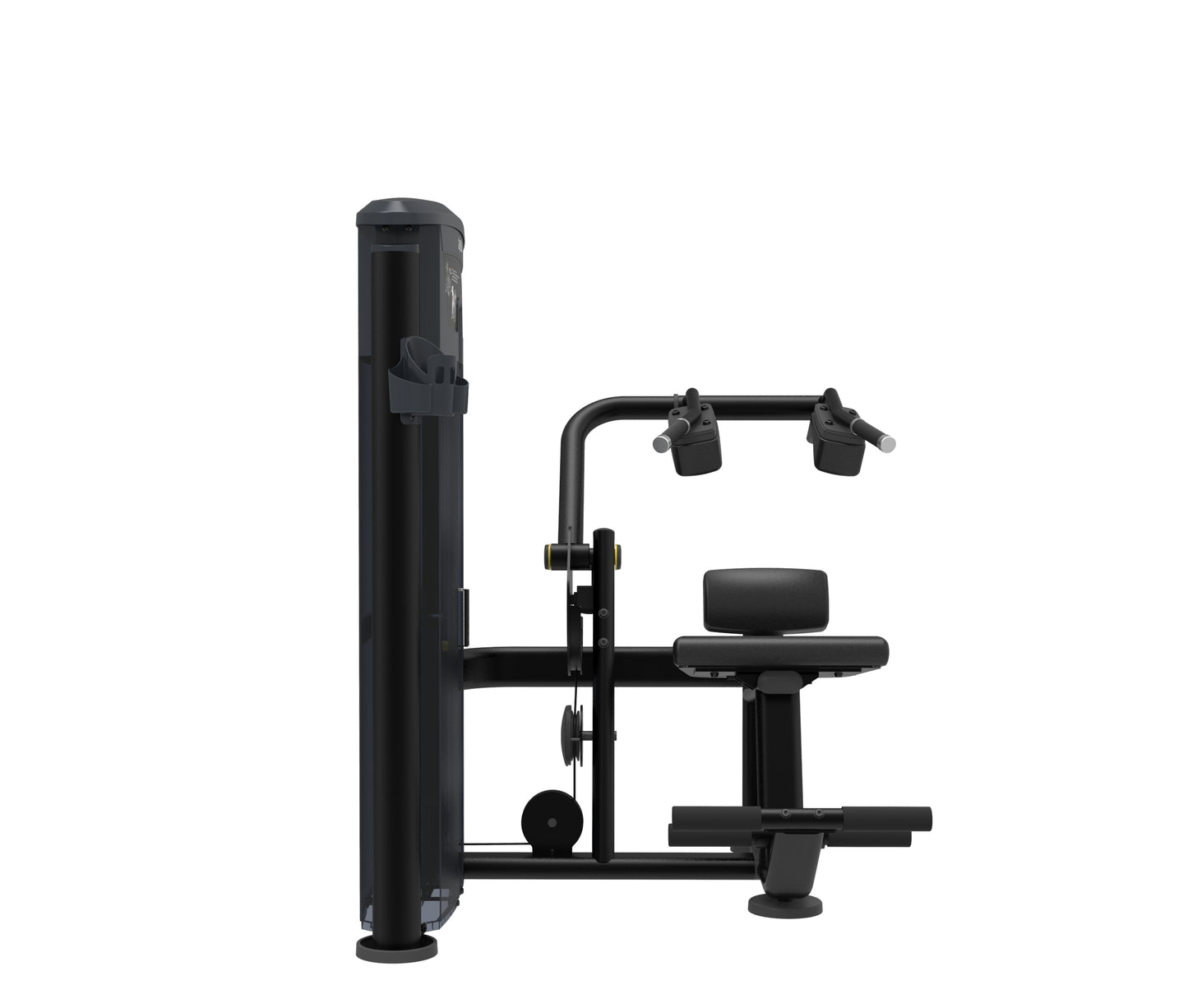 IT9514 IMPULSE ABDOMINAL BLACK SERIES 200LB WEIGHT STACK.