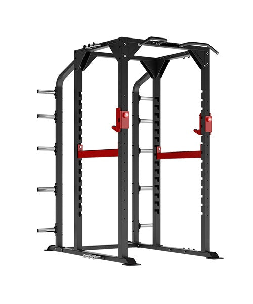 LIFE TREK PLATE LOADED FULL POWER RACK GYM MACHINE