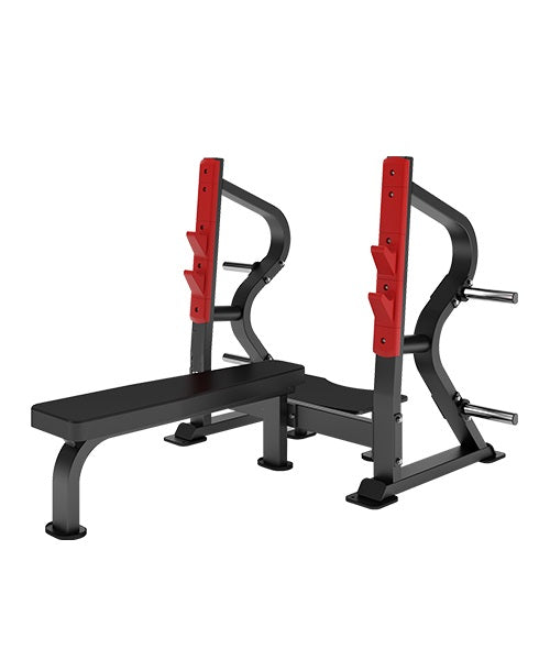 LIFE TREK PLATE LOADED SERIES FLAT BENCH PRESS GYM MACHINE