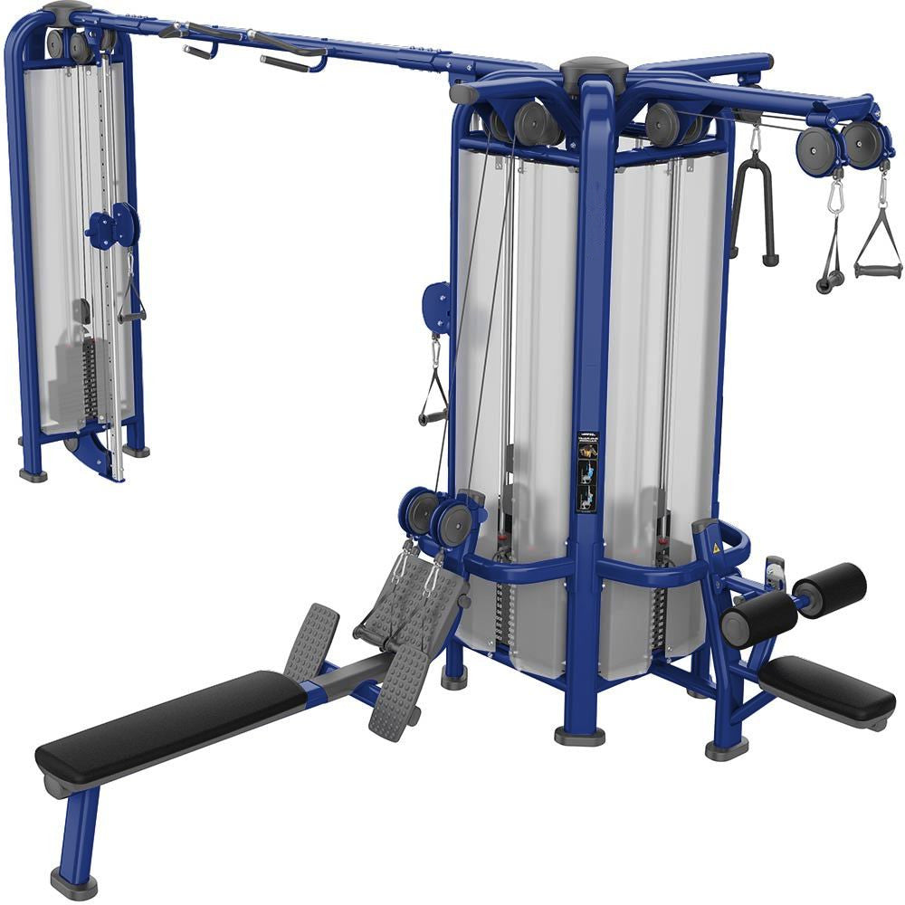 ICMS05 WAY MULTI STATION WITH CABLE CROSSOVER A1 Fitness Supplies