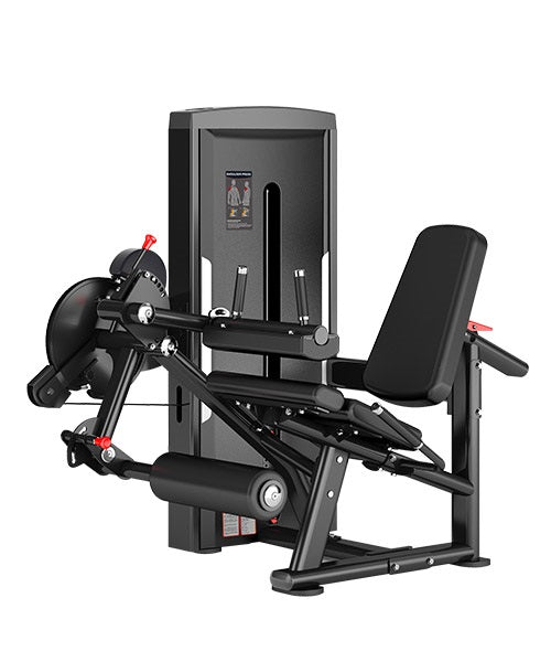 DUAL SEATED LEG EXTENSION/ LEG CURL PIN LOADED COMMERCIAL 100KG WEIGHT STACK