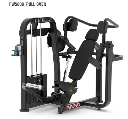 PULL OVER MACHINE FWS-008 PIN LOADED.