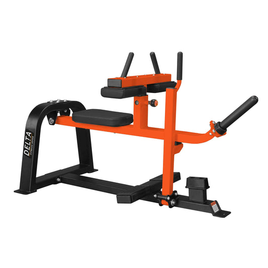 Delta Series Seated Calf Machine Plate Loaded Machine.