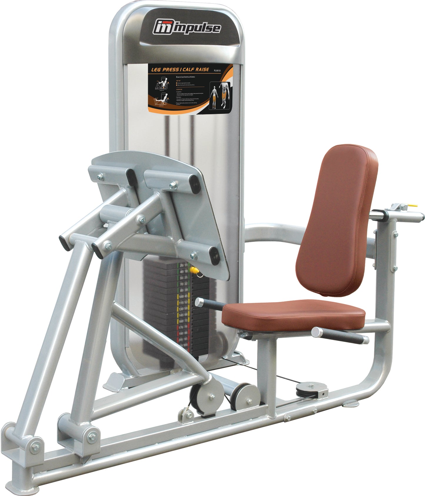 PL9010   LEG PRESS/CALF RAISE