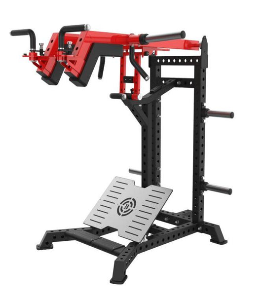 IRON CORE R-SERIES HACK SQUAT PLATE LOADED