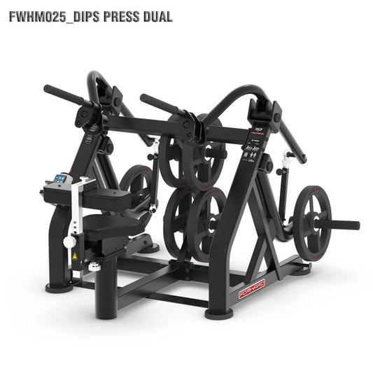 TRICEP DIP SEATED  FORWARD FWHM-025 PLATE LOADED.