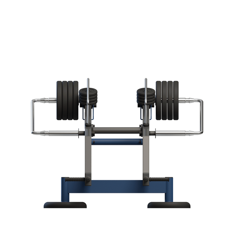 OUTDOOR FITNESS EQUIPMENT STREETBARBELL COMBO DEADLIFT