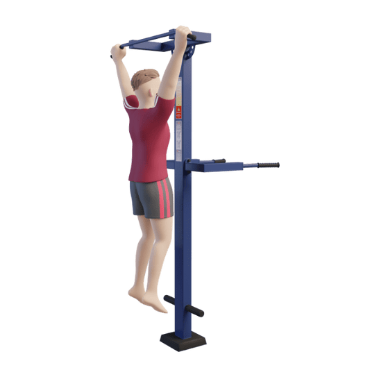 STREETBARBELL OUTDOOR PARK GYM MB 7.05 Combined Exerciser Pull Up/Dip Station
