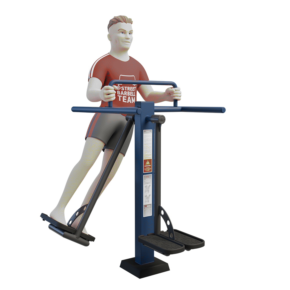 STREETBARBELL OUTDOOR PARK GYM MB 7.08 Stepper