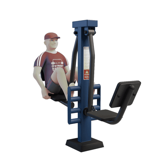 STREETBARBELL OUTDOOR PLAYGROUND KIDS GYM MB 7.06.1 Leg Press For Kids