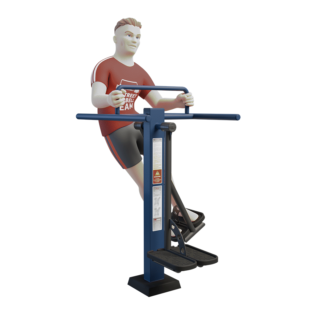 STREETBARBELL OUTDOOR PARK GYM MB 7.08 Stepper