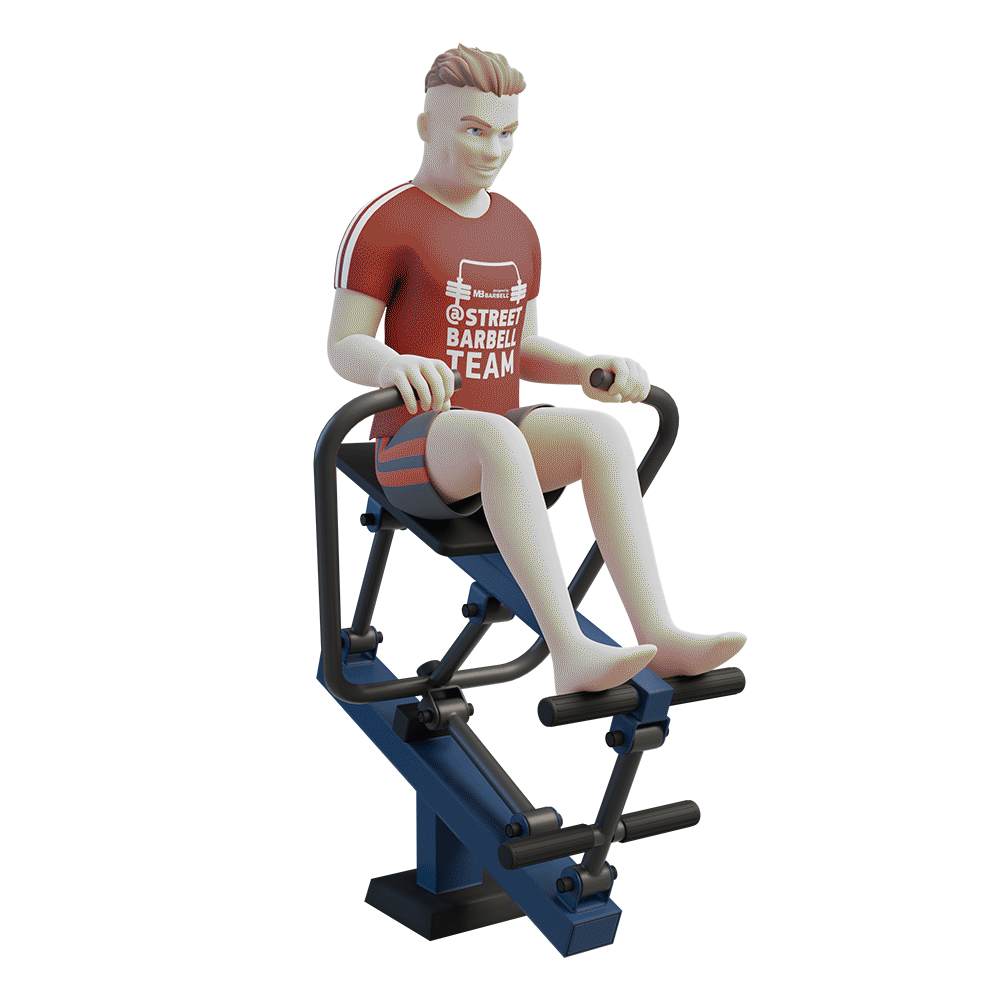 STREETBARBELL OUTDOOR PARK GYM MB 7.10 Rower