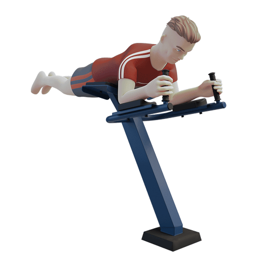 STREETBARBELL OUTDOOR PARK GYM MB 7.14 Inverse Hyperextension