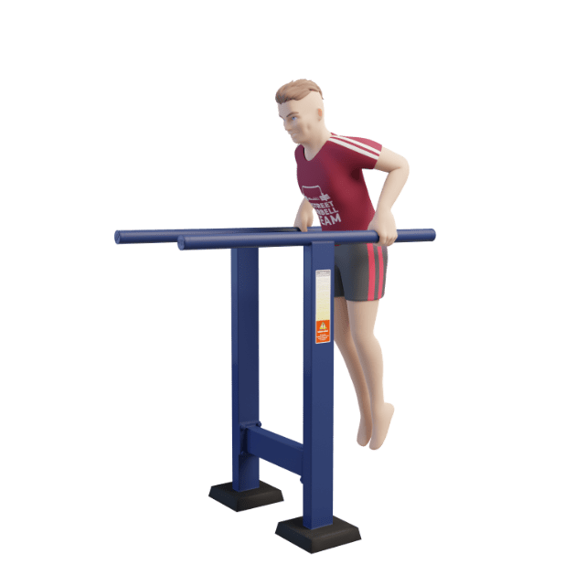 STREETBARBELL OUTDOOR PARK GYM MB 7.15 Parallel Dip Bars
