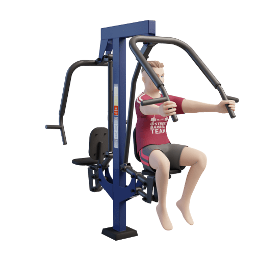 STREETBARBELL OUTDOOR PARK GYM MB 7.23 Chest Press