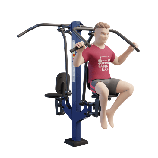 STREETBARBELL OUTDOOR PARK GYM MB 7.26 Lat Pulldown