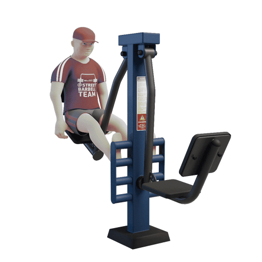 STREETBARBELL OUTDOOR PLAYGROUND KIDS GYM MB 7.06.1 Leg Press For Kids