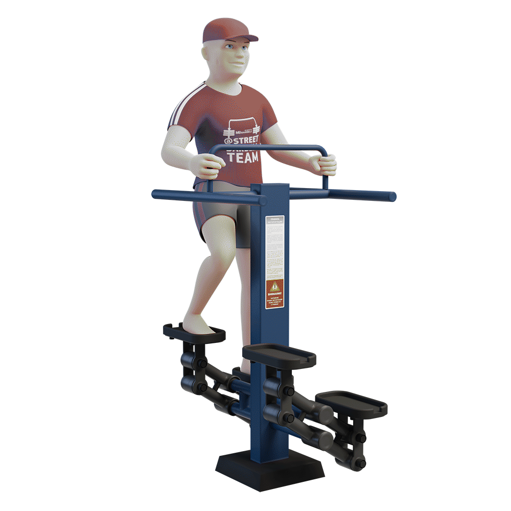 STREETBARBELL OUTDOOR PLAYGROUND KIDS GYM  MB 7.08.1 Stepper For Kids