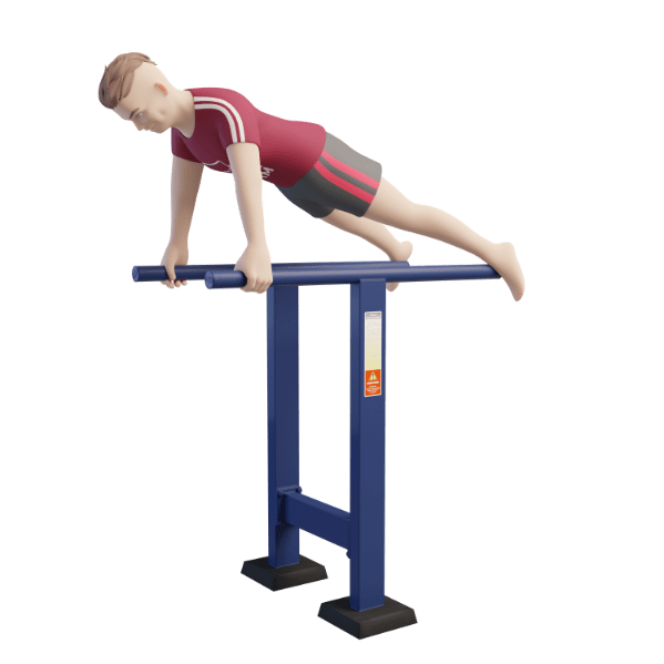 STREETBARBELL OUTDOOR PARK GYM MB 7.15 Parallel Dip Bars