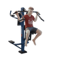 STREETBARBELL OUTDOOR PARK GYM MB 7.03 Combined Pull Down and Leg Raise Station
