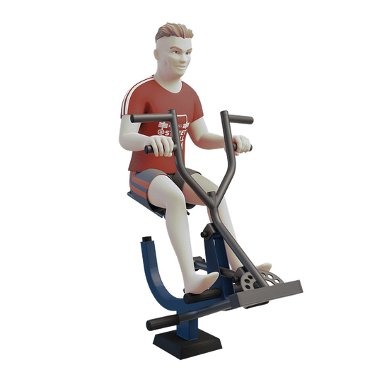 STREETBARBELL OUTDOOR PARK GYM MB 7.04 Rider Back Row