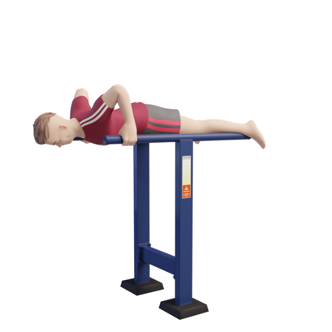 STREETBARBELL OUTDOOR PARK GYM MB 7.15 Parallel Dip Bars