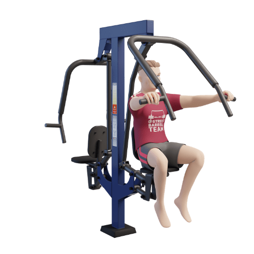 STREETBARBELL OUTDOOR PARK GYM MB 7.23 Chest Press