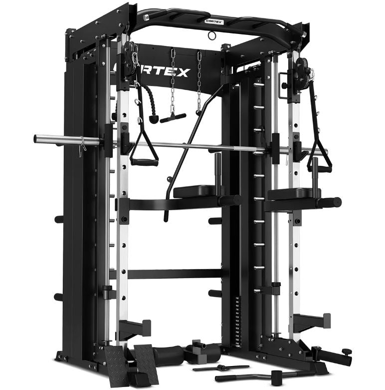 CORTEX SM26 Multi Gym (Dual Stack Functional Trainer, Smith Machine, Half Rack