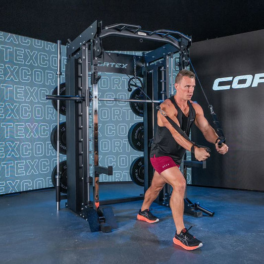 CORTEX SM26 Multi Gym (Dual Stack Functional Trainer, Smith Machine, Half Rack