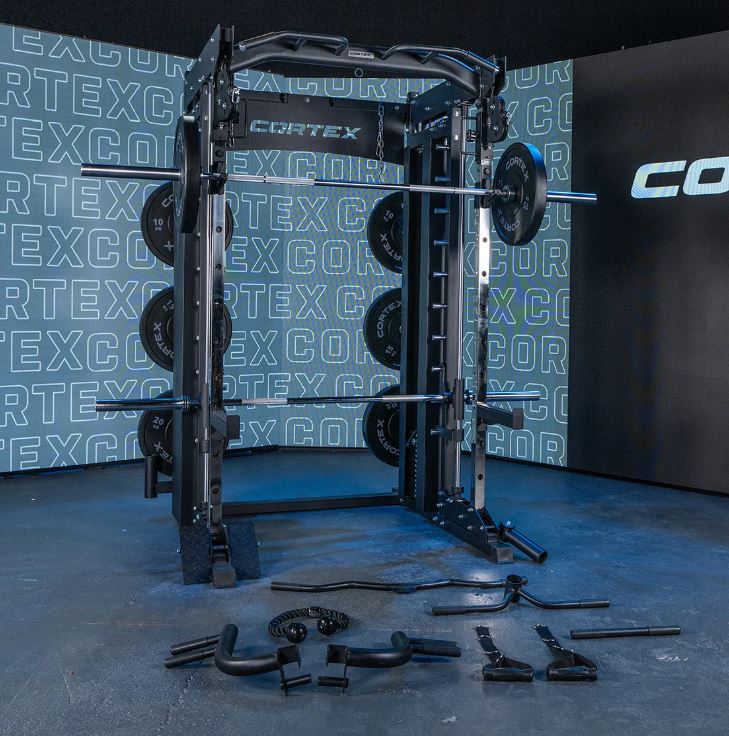 CORTEX SM26 Multi Gym (Dual Stack Functional Trainer, Smith Machine, Half Rack