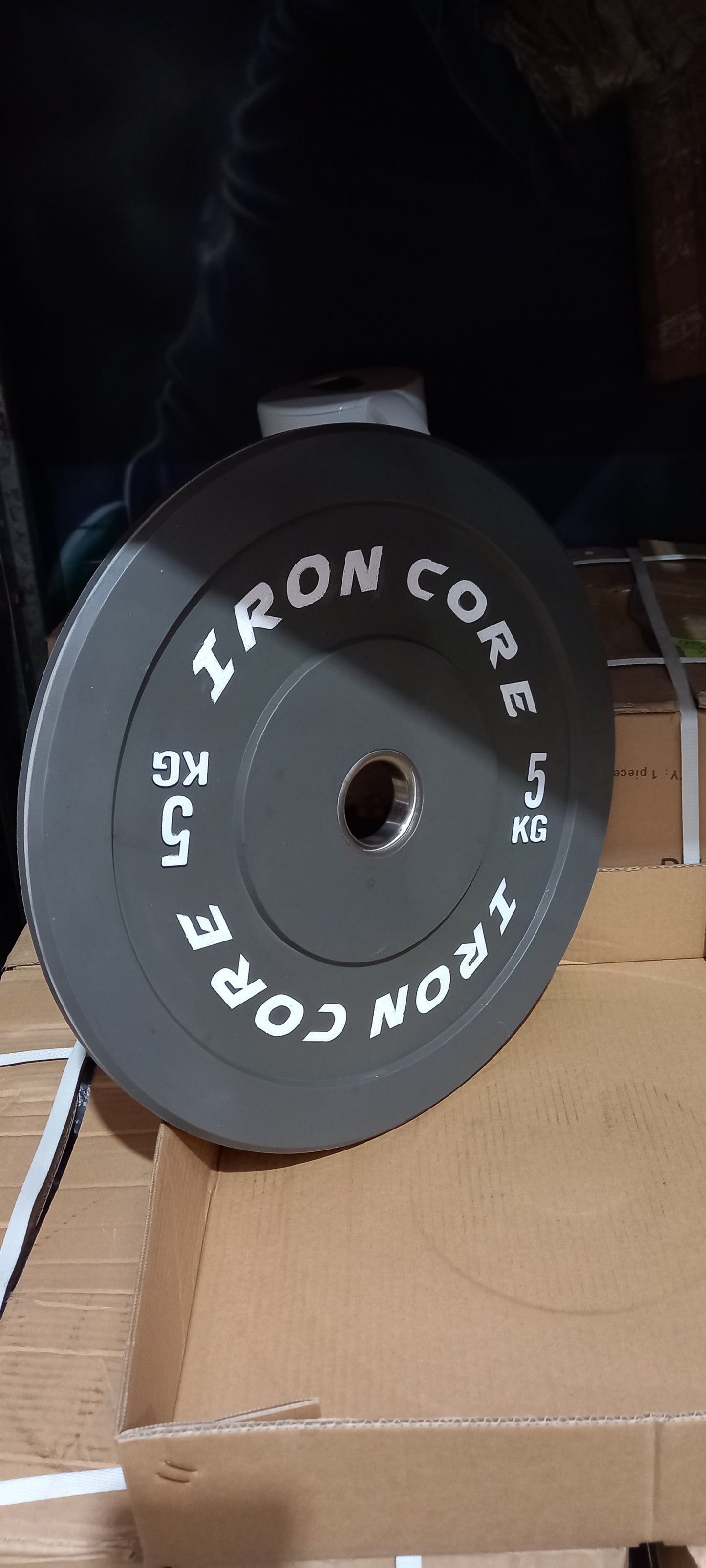 Colour Olympic Bumper Weight Plate 5kg